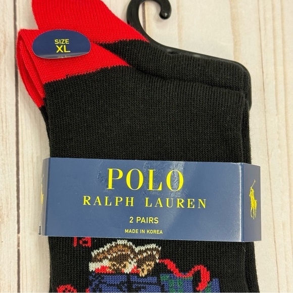 Polo Ralph Lauren 2 pairs of socks Size XL Shoe Sizes 12-17 Men‎ - Picture 3 of 6